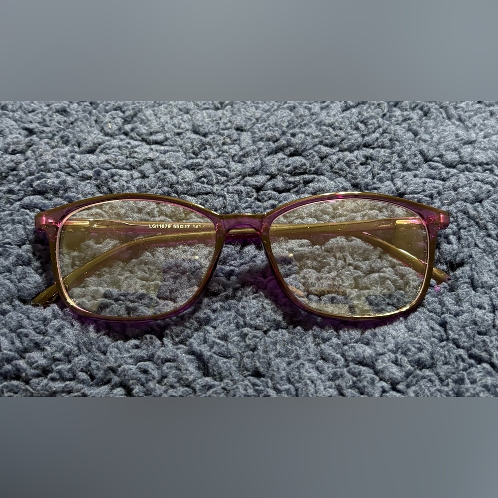 Purple Blue Light Eyeglasses